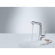 Смеситель Hansgrohe Metris Select M71 14847000 для кухонной мойки, хром, высота излива 25.3 см, длина излива 20.8 см