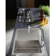 Смеситель Hansgrohe Metris M71 14834000 для кухонной мойки, хром, высота излива 22.1 см, длина излива 21 см