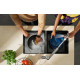 Смеситель Hansgrohe Metris M71 14834000 для кухонной мойки, хром, высота излива 22.1 см, длина излива 21 см