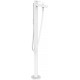 Смеситель Hansgrohe Finoris 76445700 напольный, белый, однорычажный, длина излива 21 см