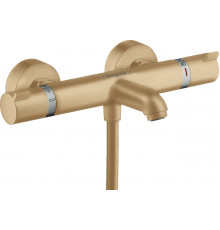 Термостат Hansgrohe Ecostat Comfort 13114140 для ванны с душем, бронза, термостат, длина излива 17.7 см