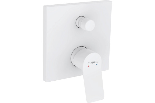 Смеситель Hansgrohe Vivenis 75415700 для ванны с душем, белый, однорычажный
