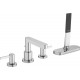 Смеситель Hansgrohe Finoris 76444000 на борт ванны, хром, двухвентильный, длина излива 15.2 см
