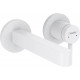 Смеситель Hansgrohe Finoris 76051700 для раковины, белый, однорычажный, длина излива 16.8 см