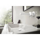 Смеситель Hansgrohe Finoris 76051700 для раковины, белый, однорычажный, длина излива 16.8 см