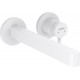 Смеситель Hansgrohe Finoris 76050700 для раковины, белый, однорычажный, длина излива 22.8 см