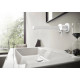 Смеситель Hansgrohe Finoris 76050700 для раковины, белый, однорычажный, длина излива 22.8 см