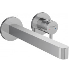 Смеситель Hansgrohe Finoris 76050000 для раковины, хром, однорычажный, длина излива 22.8 см