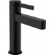 Смеситель Hansgrohe Finoris 110 76023670 для раковины, черный, однорычажный, высота излива 11.3 см
