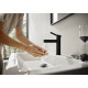 Смеситель Hansgrohe Finoris 110 76023670 для раковины, черный, однорычажный, высота излива 11.3 см