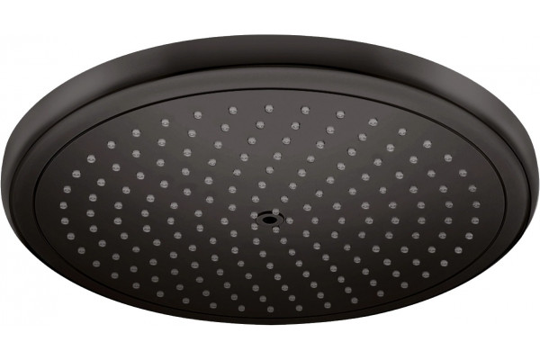 Верхний душ Hansgrohe Croma 280 1jet 26220670 черный штанга 5.9 см, размер 21.7 см