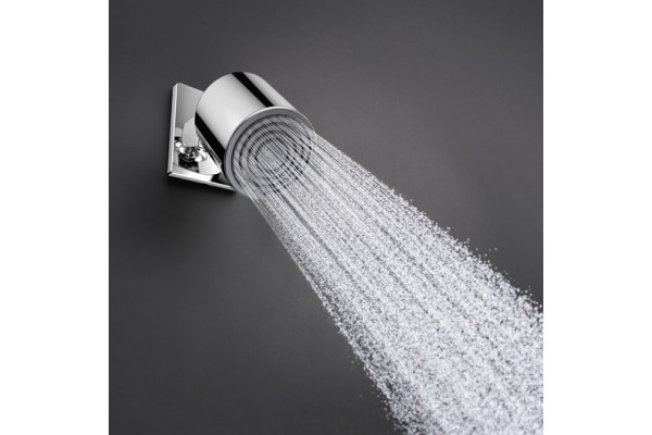 Верхний душ Hansgrohe Pulsify 105 1jet 24130000 хром штанга 12.3 см, размер 10.5 см