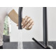 Смеситель Hansgrohe Talis M54 72800670 для кухонной мойки, матовый черный, однорычажный, высота излива 21 см