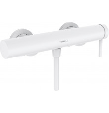 Смеситель Hansgrohe Finoris 76620700 для душа, матовый белый, однорычажный