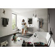 Смеситель Hansgrohe Finoris 230 76063670 для раковины, матовый черный, однорычажный, высота излива 22.9 см