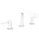 Смеситель Hansgrohe Finoris 110 76033700 для раковины, матовый белый, двухвентильный, высота излива 11.3 см