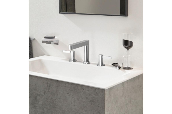 Смеситель Hansgrohe Finoris 110 76033000 для раковины, хром, двухвентильный, высота излива 11.3 см