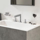 Смеситель Hansgrohe Finoris 110 76033000 для раковины, хром, двухвентильный, высота излива 11.3 см