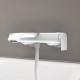 Смеситель Hansgrohe Vivenis 75420700 для ванны с душем, матовый белый, однорычажный, длина излива 21.6 см