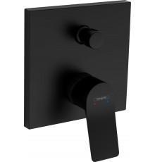 Смеситель Hansgrohe Vivenis 75415670 для ванны с душем, матовый черный, однорычажный