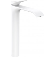 Смеситель Hansgrohe Vivenis 75042700 для раковины, матовый белый, однорычажный, высота излива 25.1 см