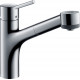 Смеситель Hansgrohe Talis M52 73860000 для кухонной мойки, хром, однорычажный, высота излива 16.5 см