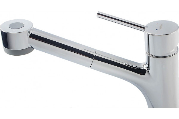 Смеситель Hansgrohe Talis M52 73860000 для кухонной мойки, хром, однорычажный, высота излива 16.5 см