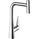 Смеситель Hansgrohe Talis Select M51 73853000 для кухонной мойки, хром, однорычажный, высота излива 28.8 см