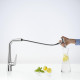 Смеситель Hansgrohe Talis Select M51 73853000 для кухонной мойки, хром, однорычажный, высота излива 28.8 см