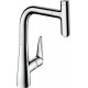 Смеситель Hansgrohe Talis Select M51 73852000 для кухонной мойки, хром, однорычажный, высота излива 22.3 см