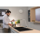 Смеситель Hansgrohe Talis Select M51 73852000 для кухонной мойки, хром, однорычажный, высота излива 22.3 см