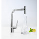 Смеситель Hansgrohe Talis Select M51 73852000 для кухонной мойки, хром, однорычажный, высота излива 22.3 см