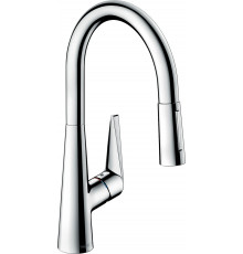Смеситель Hansgrohe Talis M51 73851000 для кухонной мойки, хром, однорычажный, высота излива 18.5 см