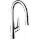 Смеситель Hansgrohe Talis M51 73851000 для кухонной мойки, хром, однорычажный, высота излива 18.5 см