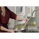 Смеситель Hansgrohe Talis M51 73850800 для кухонной мойки, сталь, однорычажный, высота излива 15.2 см