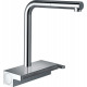 Смеситель Hansgrohe Aquno Select M81 73836000 для кухонной мойки, хром, однорычажный, высота излива 25 см