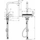 Смеситель Hansgrohe Aquno Select M81 73836000 для кухонной мойки, хром, однорычажный, высота излива 25 см