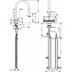 Смеситель Hansgrohe Aquno Select M81 73831000 для кухонной мойки, хром, однорычажный, высота излива 16.5 см