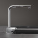 Смеситель Hansgrohe Aquno Select M81 73830000 для кухонной мойки, хром, однорычажный, высота излива 25 см