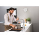 Смеситель Hansgrohe Metris Select M71 73816000 для кухонной мойки, хром, однорычажный, высота излива 33.3 см