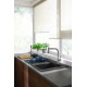 Смеситель Hansgrohe Metris M71 73800000 для кухонной мойки, хром, однорычажный, высота излива 22 см