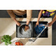 Смеситель Hansgrohe Metris M71 73800000 для кухонной мойки, хром, однорычажный, высота излива 22 см