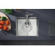 Смеситель Hansgrohe Metris M71 73800000 для кухонной мойки, хром, однорычажный, высота излива 22 см
