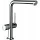 Смеситель Hansgrohe Talis M54 72827000 для кухонной мойки, хром, однорычажный, высота излива 26.5 см