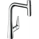 Смеситель Hansgrohe Talis Select M51 72824000 для кухонной мойки, хром, однорычажный, высота излива 22.3 см