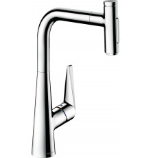 Смеситель Hansgrohe Talis Select M51 72823000 для кухонной мойки, хром, однорычажный, высота излива 28.8 см