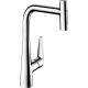 Смеситель Hansgrohe Talis Select M51 72823000 для кухонной мойки, хром, однорычажный, высота излива 28.8 см