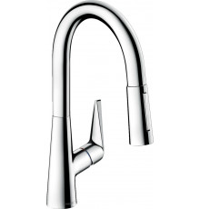 Смеситель Hansgrohe Talis M51 72815000 для кухонной мойки, хром, однорычажный, высота излива 15.2 см