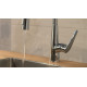 Смеситель Hansgrohe Talis M51 72815000 для кухонной мойки, хром, однорычажный, высота излива 15.2 см