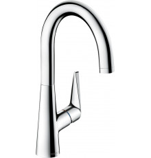 Смеситель Hansgrohe Talis M51 72814000 для кухонной мойки, хром, однорычажный, высота излива 21.5 см